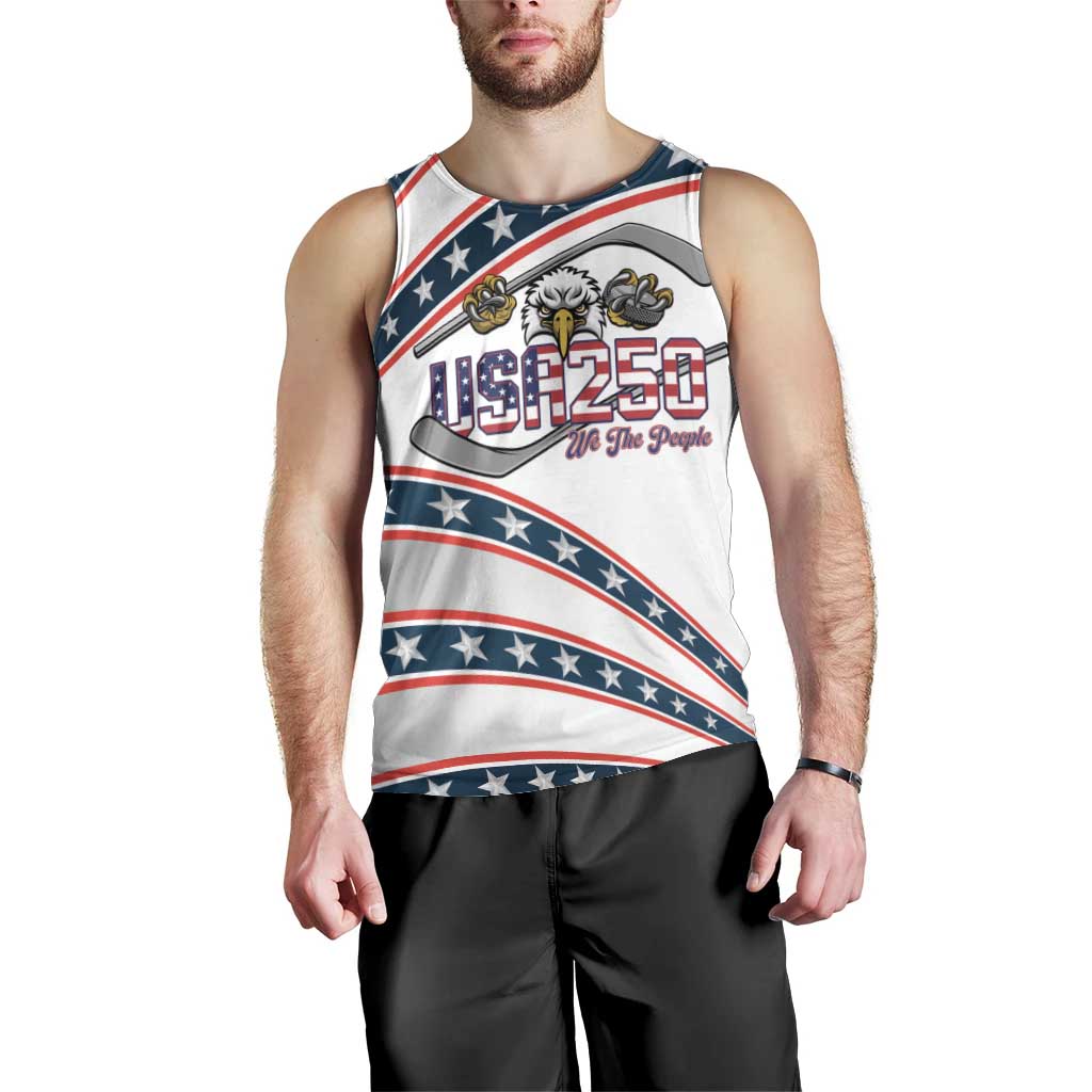 Custom Hockey United States 250th Anniversary Men Tank Top USA Semiquincentennial We The People