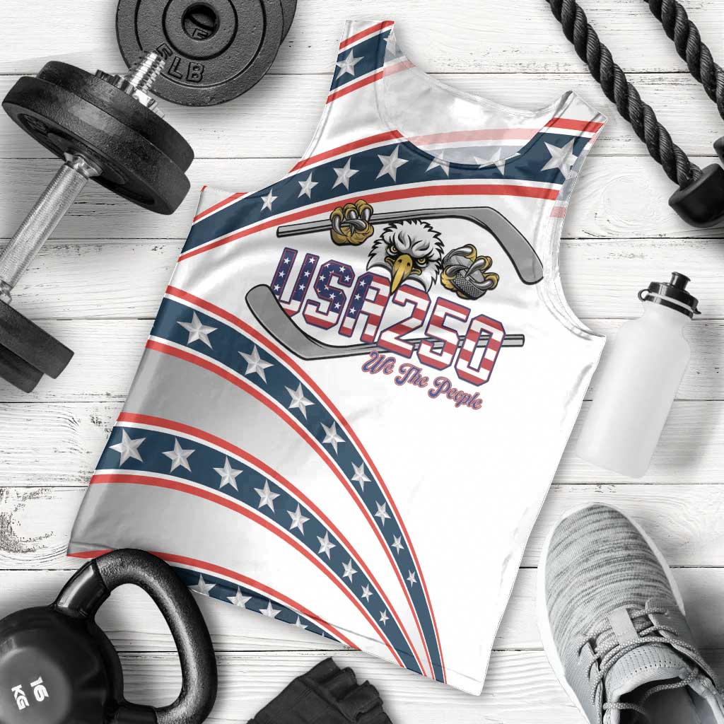 Custom Hockey United States 250th Anniversary Men Tank Top USA Semiquincentennial We The People