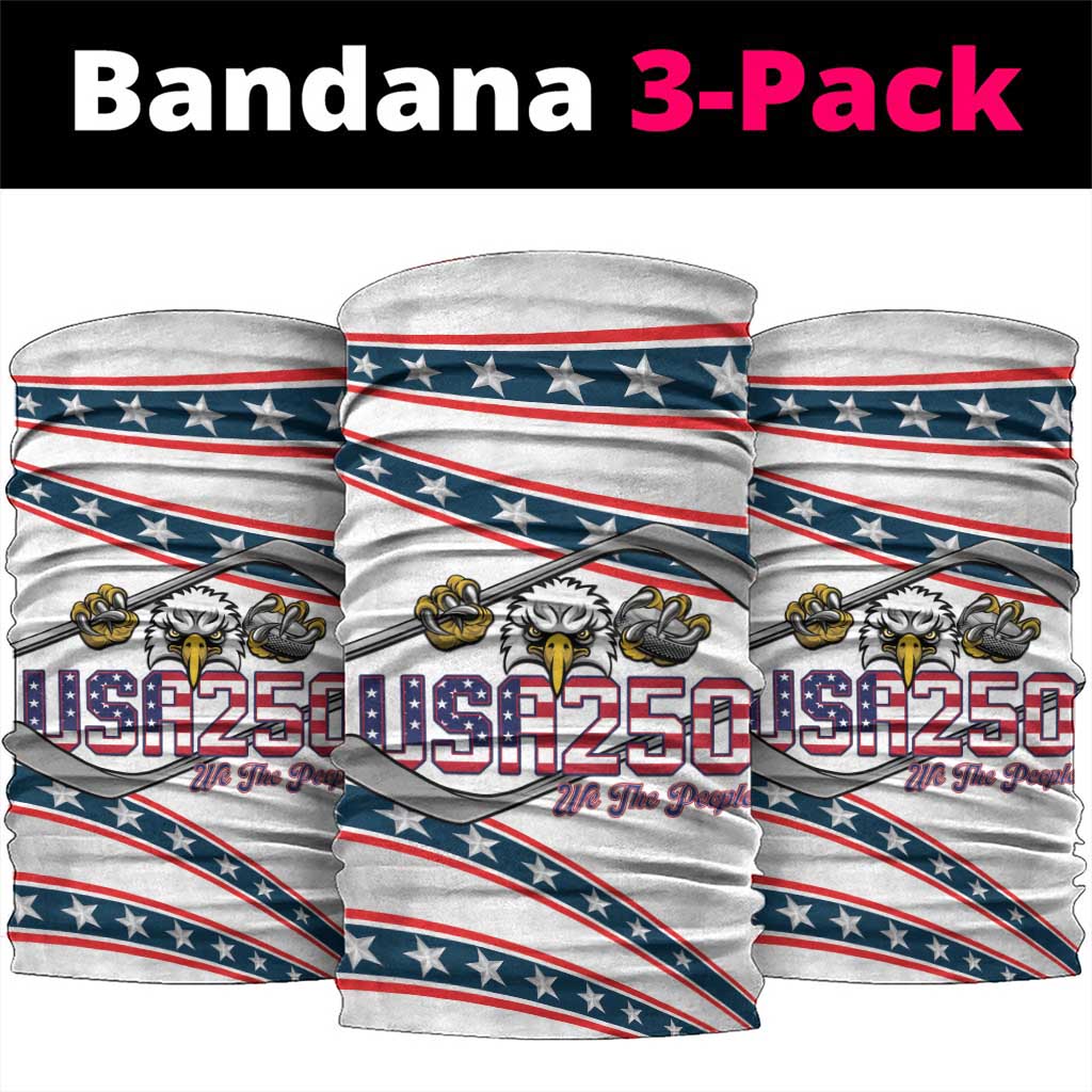 Hockey United States 250th Anniversary Neck Gaiter USA Semiquincentennial We The People