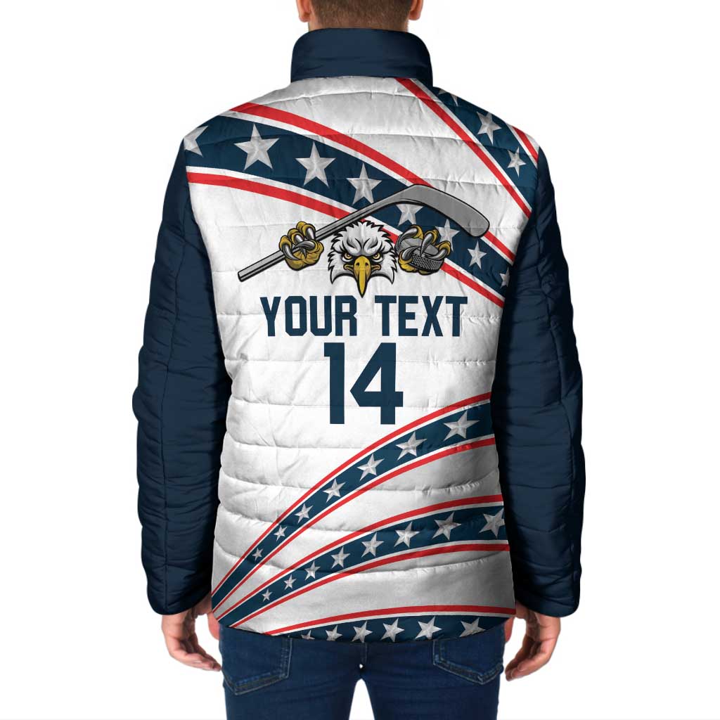 Custom Hockey United States 250th Anniversary Padded Jacket USA Semiquincentennial We The People