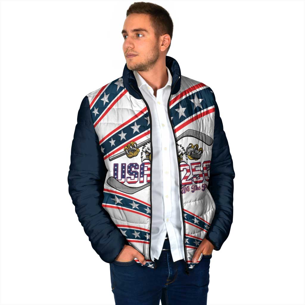 Custom Hockey United States 250th Anniversary Padded Jacket USA Semiquincentennial We The People