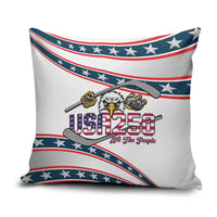 Hockey United States 250th Anniversary Pillow Cover USA Semiquincentennial We The People