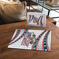 Hockey United States 250th Anniversary Puzzle USA Semiquincentennial We The People