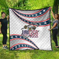 Hockey United States 250th Anniversary Quilt USA Semiquincentennial We The People