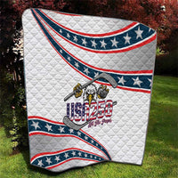 Hockey United States 250th Anniversary Quilt USA Semiquincentennial We The People