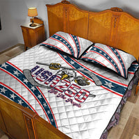 Hockey United States 250th Anniversary Quilt Bed Set USA Semiquincentennial We The People
