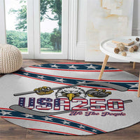 Hockey United States 250th Anniversary Round Carpet USA Semiquincentennial We The People