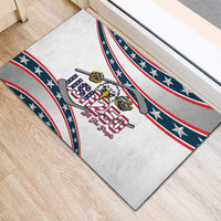 Hockey United States 250th Anniversary Rubber Doormat USA Semiquincentennial We The People
