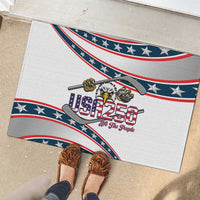 Hockey United States 250th Anniversary Rubber Doormat USA Semiquincentennial We The People