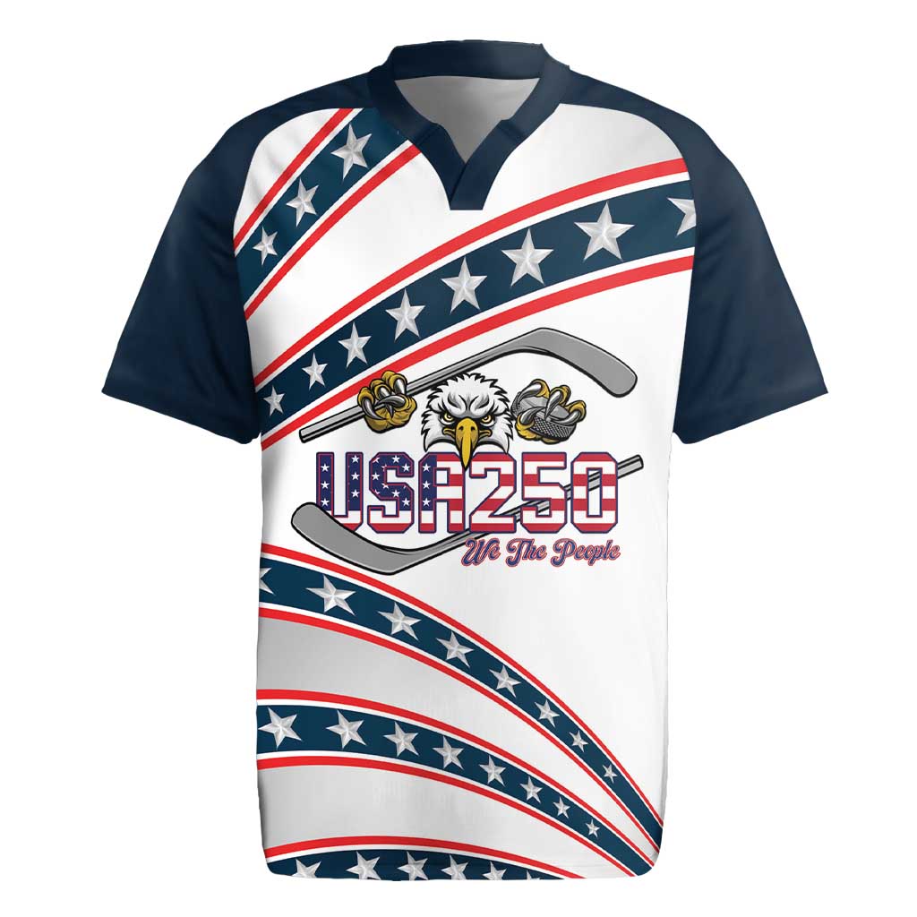 Custom Hockey United States 250th Anniversary Rugby Jersey USA Semiquincentennial We The People