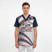 Custom Hockey United States 250th Anniversary Scrub Top USA Semiquincentennial We The People