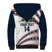 Custom Hockey United States 250th Anniversary Sherpa Hoodie USA Semiquincentennial We The People