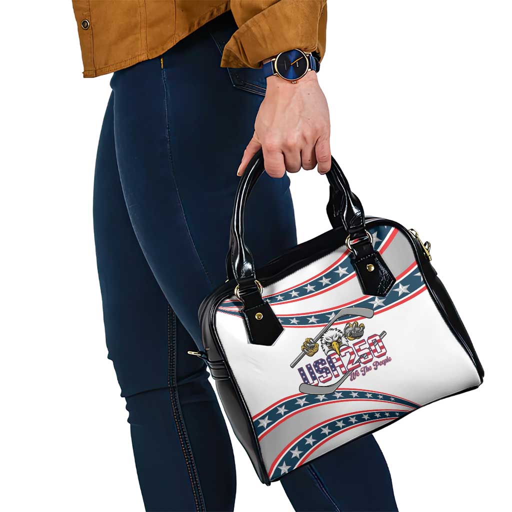 Hockey United States 250th Anniversary Shoulder Handbag USA Semiquincentennial We The People