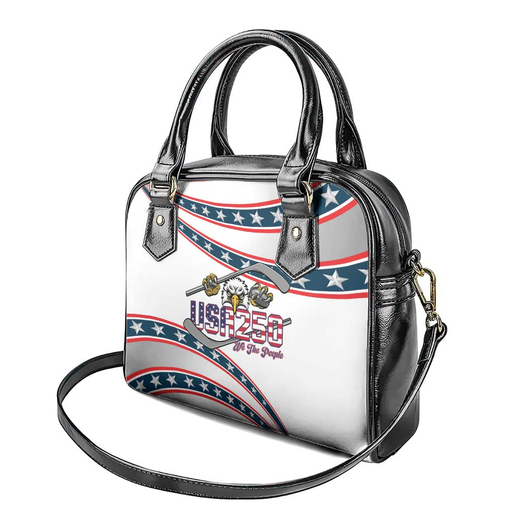 Hockey United States 250th Anniversary Shoulder Handbag USA Semiquincentennial We The People
