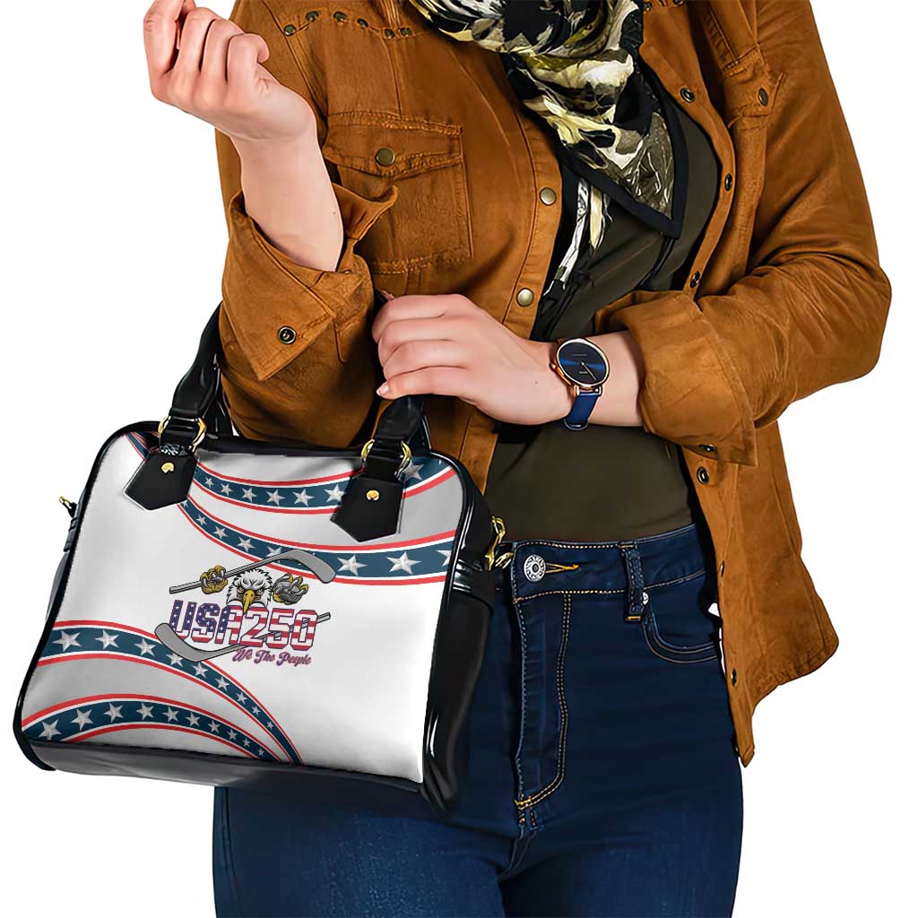 Hockey United States 250th Anniversary Shoulder Handbag USA Semiquincentennial We The People