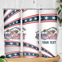 Custom Hockey United States 250th Anniversary Skinny Tumbler USA Semiquincentennial We The People