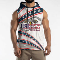 Custom Hockey United States 250th Anniversary Sleeveless Hoodie USA Semiquincentennial We The People