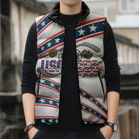 Custom Hockey United States 250th Anniversary Sleeveless Puffer Jacket USA Semiquincentennial We The People