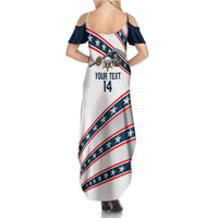 Custom Hockey United States 250th Anniversary Summer Maxi Dress USA Semiquincentennial We The People