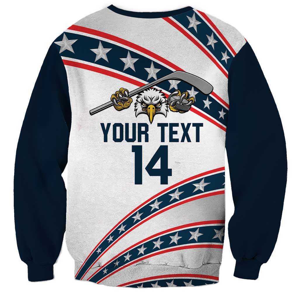 Custom Hockey United States 250th Anniversary Sweatshirt USA Semiquincentennial We The People