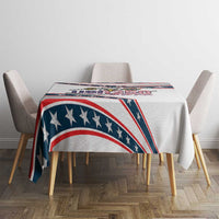 Hockey United States 250th Anniversary Tablecloth USA Semiquincentennial We The People