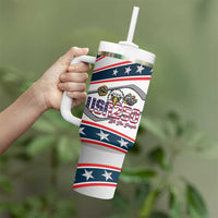 Custom Hockey United States 250th Anniversary Tumbler With Handle USA Semiquincentennial We The People