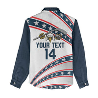 Custom Hockey United States 250th Anniversary Women Casual Shirt USA Semiquincentennial We The People