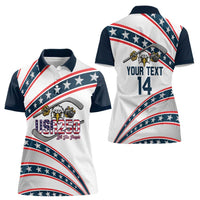 Custom Hockey United States 250th Anniversary Women Polo Shirt USA Semiquincentennial We The People