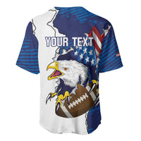 Personalized Football United States 250th Anniversary Baseball Jersey USA Flag Eagle Liberty Bell