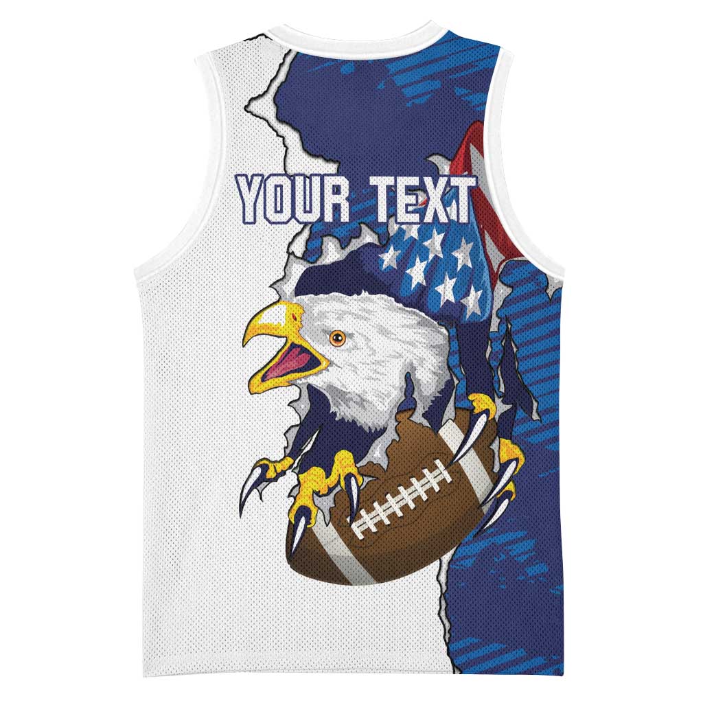 Personalized Football United States 250th Anniversary Basketball Jersey USA Flag Eagle Liberty Bell