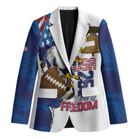 Personalized Football United States 250th Anniversary Blazer USA Flag Eagle Liberty Bell