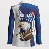 Personalized Football United States 250th Anniversary Blazer USA Flag Eagle Liberty Bell