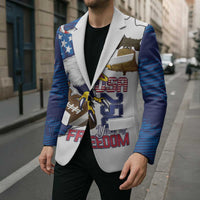 Personalized Football United States 250th Anniversary Blazer USA Flag Eagle Liberty Bell