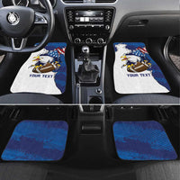 Personalized Football United States 250th Anniversary Car Mats USA Flag Eagle Liberty Bell