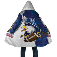 Personalized Football United States 250th Anniversary Cloak USA Flag Eagle Liberty Bell
