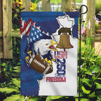 Football United States 250th Anniversary Garden Flag USA Flag Eagle Liberty Bell