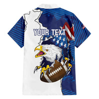 Personalized Football United States 250th Anniversary Hawaiian Shirt USA Flag Eagle Liberty Bell