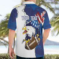 Personalized Football United States 250th Anniversary Hawaiian Shirt USA Flag Eagle Liberty Bell