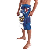 Personalized Football United States 250th Anniversary Lavalava USA Flag Eagle Liberty Bell