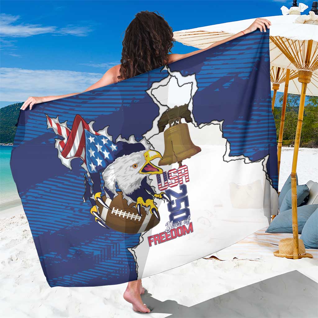Football United States 250th Anniversary Sarong USA Flag Eagle Liberty Bell