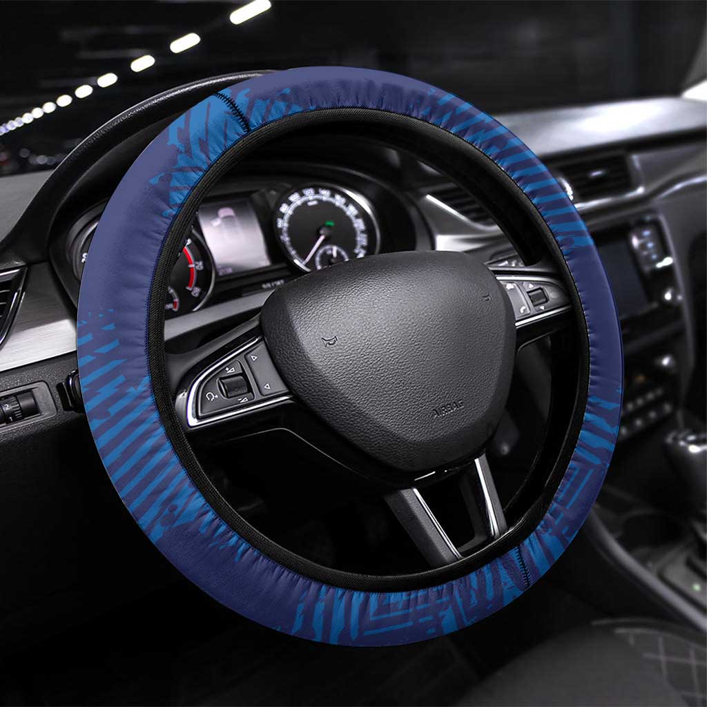 Football United States 250th Anniversary Steering Wheel Cover USA Flag Eagle Liberty Bell