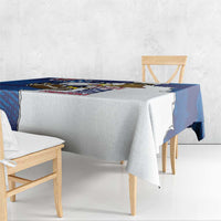Football United States 250th Anniversary Tablecloth USA Flag Eagle Liberty Bell