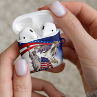 United States 4th Of July AirPods Case USA Osprey 250 Years Of Freedom