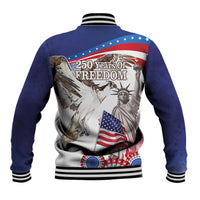 United States 4th Of July Baseball Jacket USA Osprey 250 Years Of Freedom