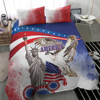 United States 4th Of July Bedding Set USA Osprey 250 Years Of Freedom