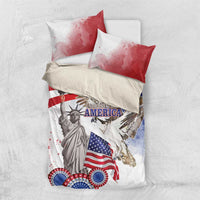 United States 4th Of July Bedding Set USA Osprey 250 Years Of Freedom