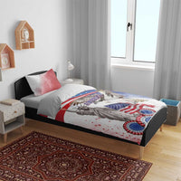 United States 4th Of July Bedding Set USA Osprey 250 Years Of Freedom
