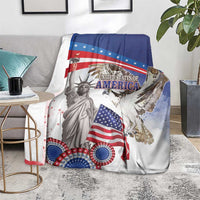 United States 4th Of July Blanket USA Osprey 250 Years Of Freedom