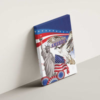 United States 4th Of July Canvas Wall Art USA Osprey 250 Years Of Freedom