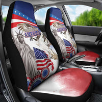 United States 4th Of July Car Seat Cover USA Osprey 250 Years Of Freedom
